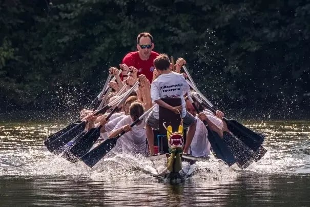 2016: 10 Jahre GODYO Drachenboot-Sprint - GODYO-Team in Action