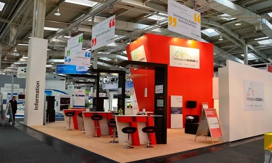 2012: CeBIT-Messestand mittelstandscloud