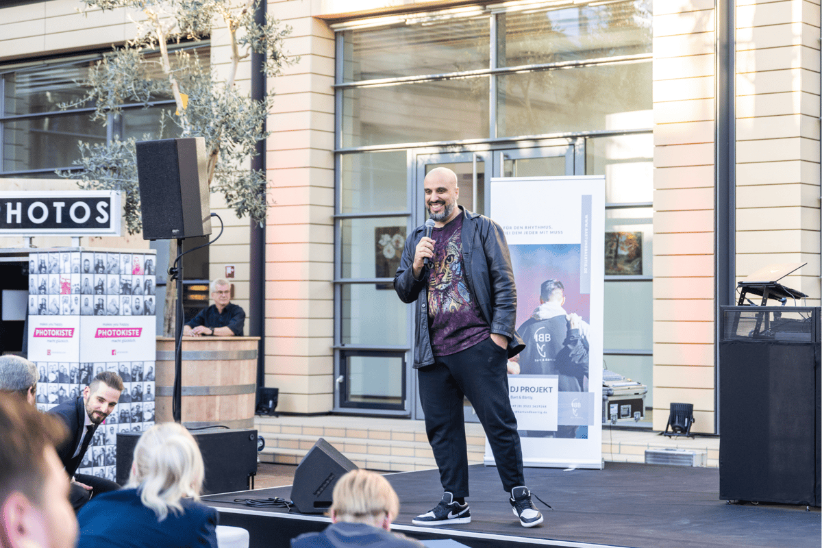 Abdelkarim sorgte für den FUN-Teil bei der ACP BrainShare Mitteldeutschland