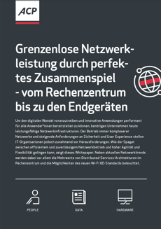 Whitepaper - Grenzenlose Netzwerkleistung durch perfektes Zusammenspiel | ACP - IT for innovators.